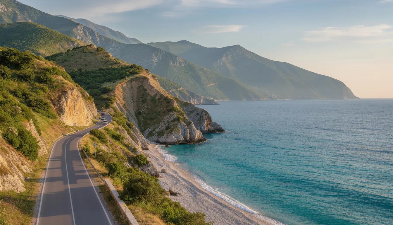 Best Places to Visit in Albania by Car travel guide cover for Rent Moto & Cars Albania