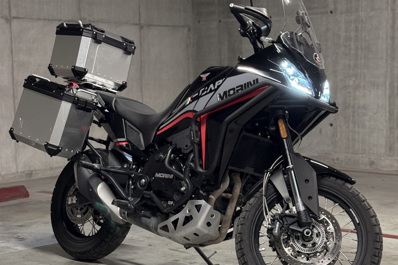 Moto Morini X-Cape 650 rental in Tirana
