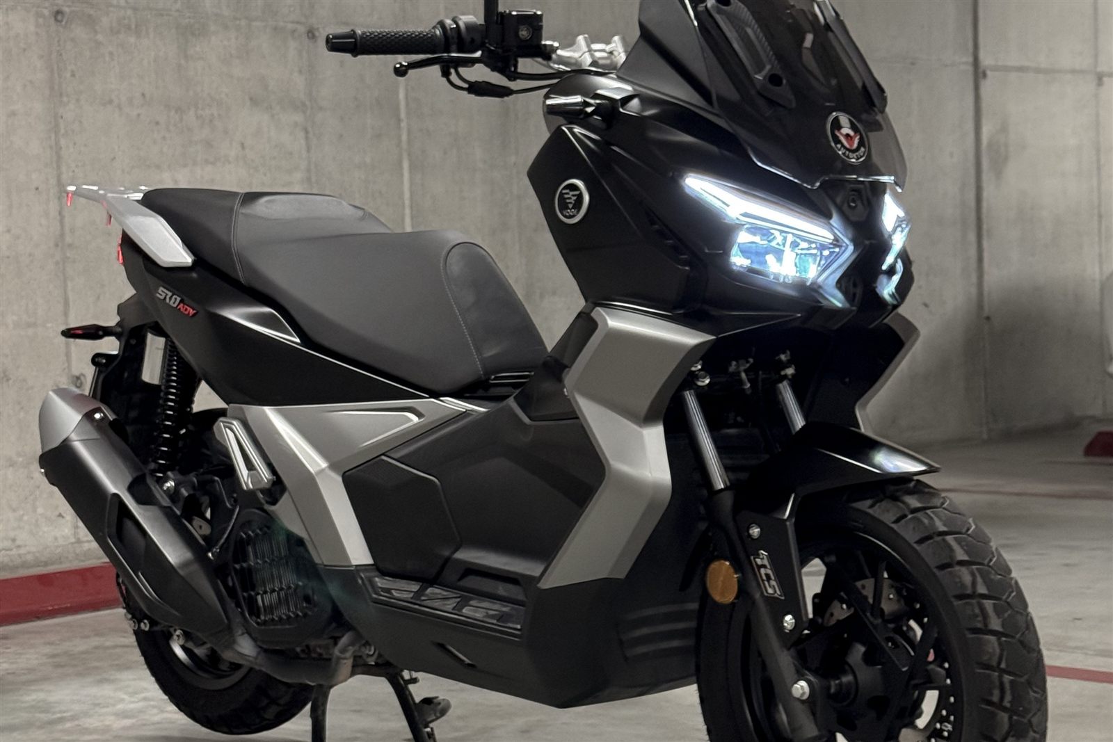 Voge SR1 ADV 125 rental in Tirana